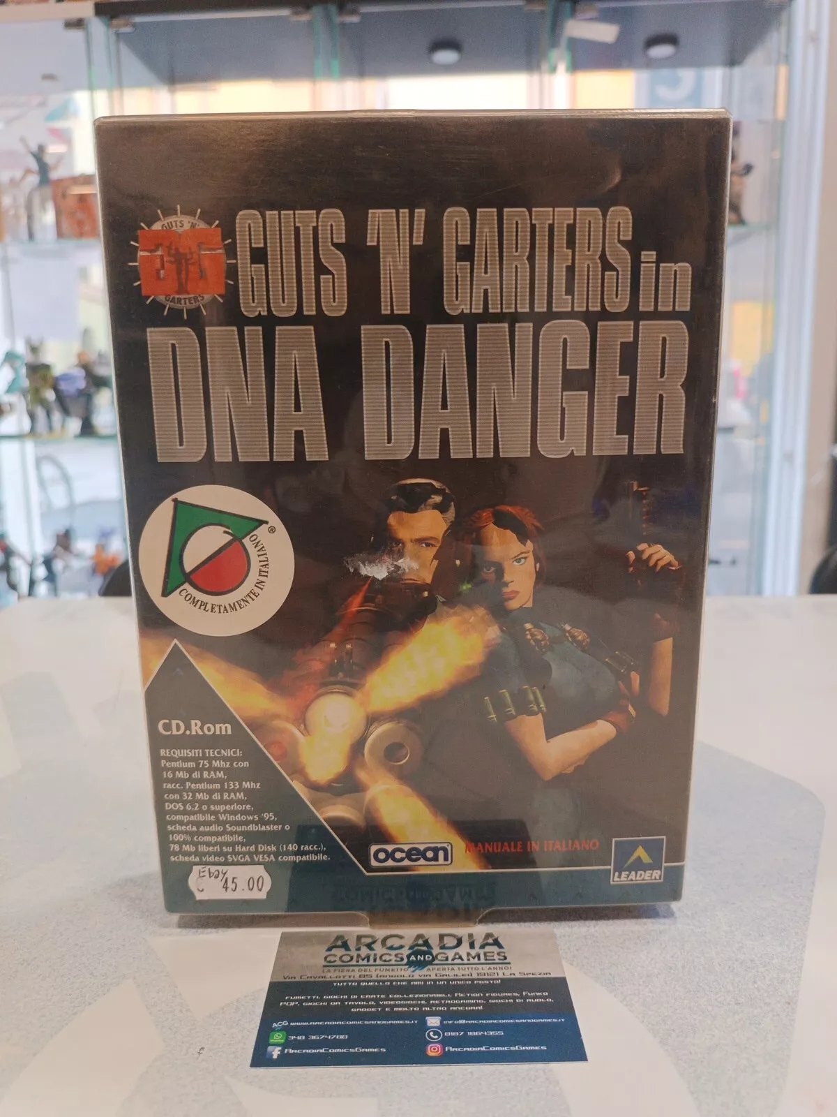 Guts 'n' Garters in DNA Danger PC Sealed NUOVO Piccoli Imperfezioni Nelle Foto